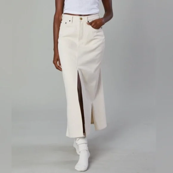 Still Here Panama jean skirt 26 - Picture 2 of 16